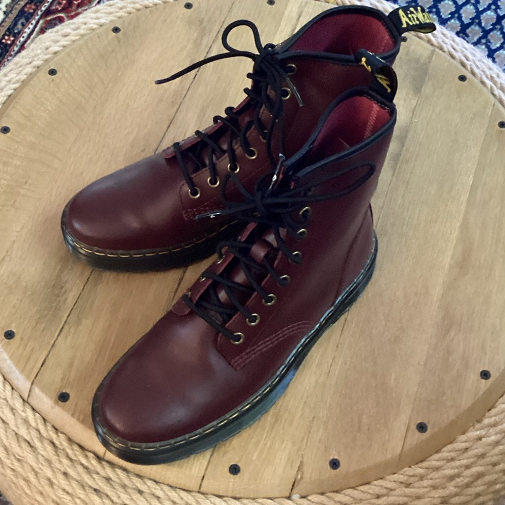 Dr. Martens Men's Cherry Red Boots